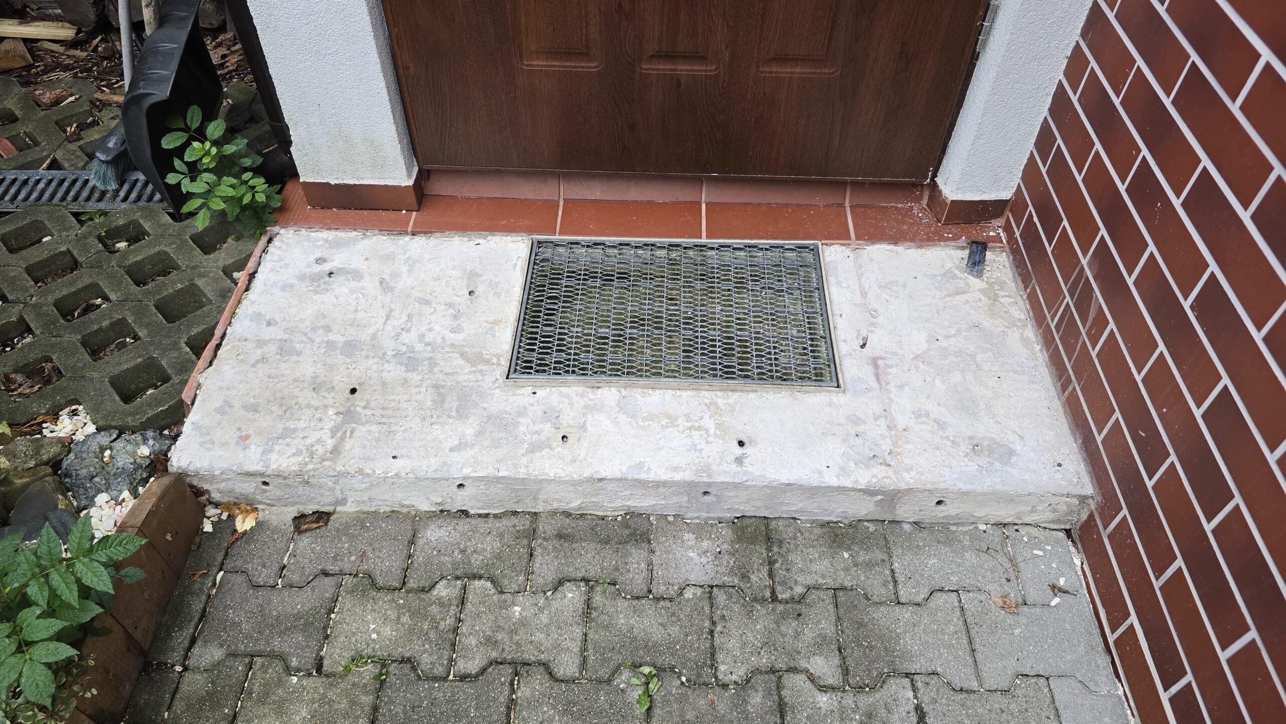 Miejsce przygotowania szalunku przed wejściem